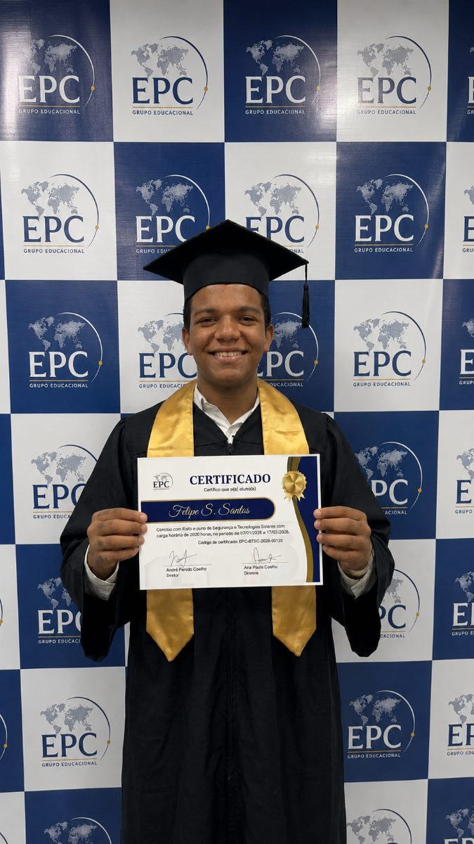 Formatura felipe santos grupo educacional EPC