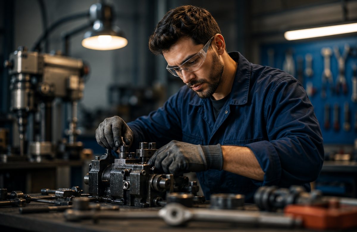 Estudante em curso técnico EAD